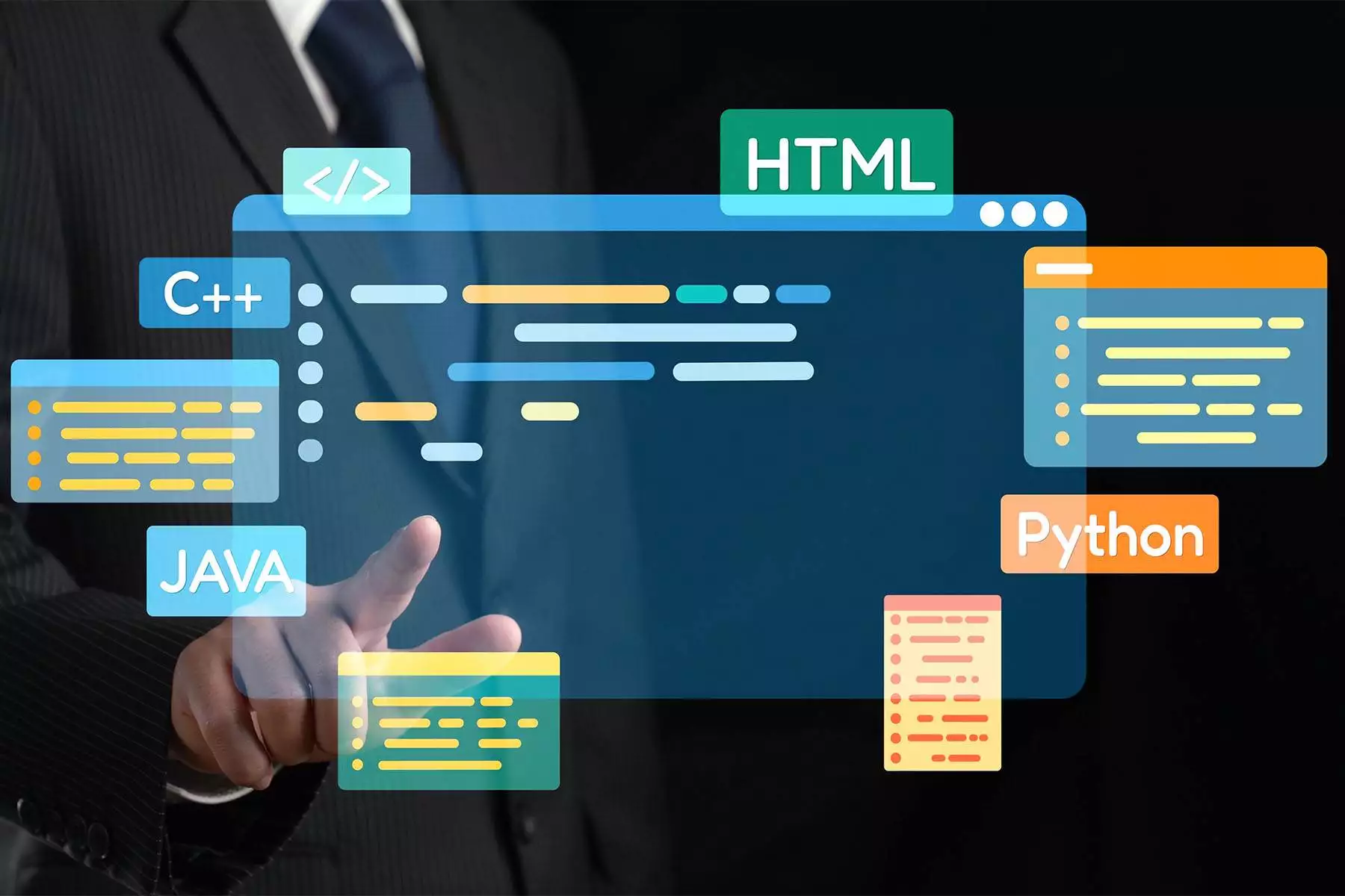 Schema di un sito web performante realizzato a Cagliari.
