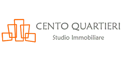 Logo di Cento Quartieri Immobiliare, cliente della nostra agenzia di marketing a Cagliari.