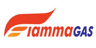 Logo di FiammaGas, cliente della nostra agenzia di marketing a Cagliari.